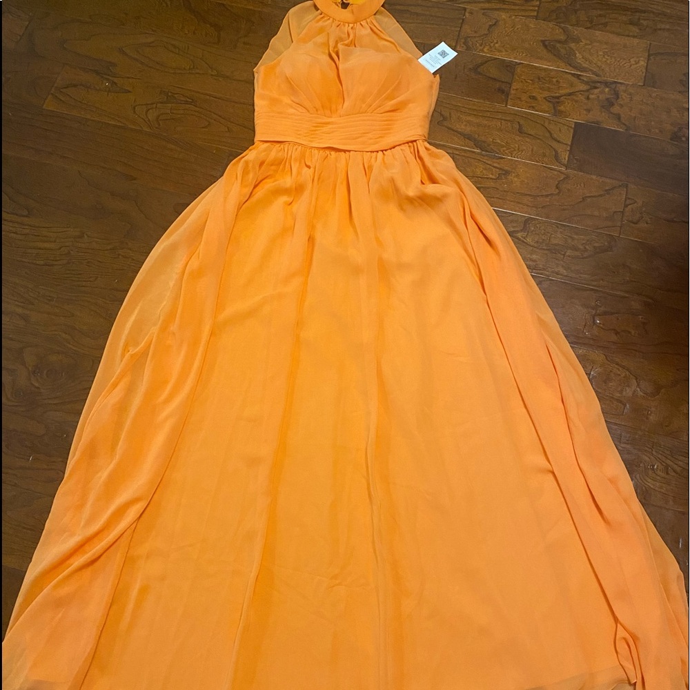 AW Bridal Chiffon Bridesmaid Dress 10 - Picture 1 of 8